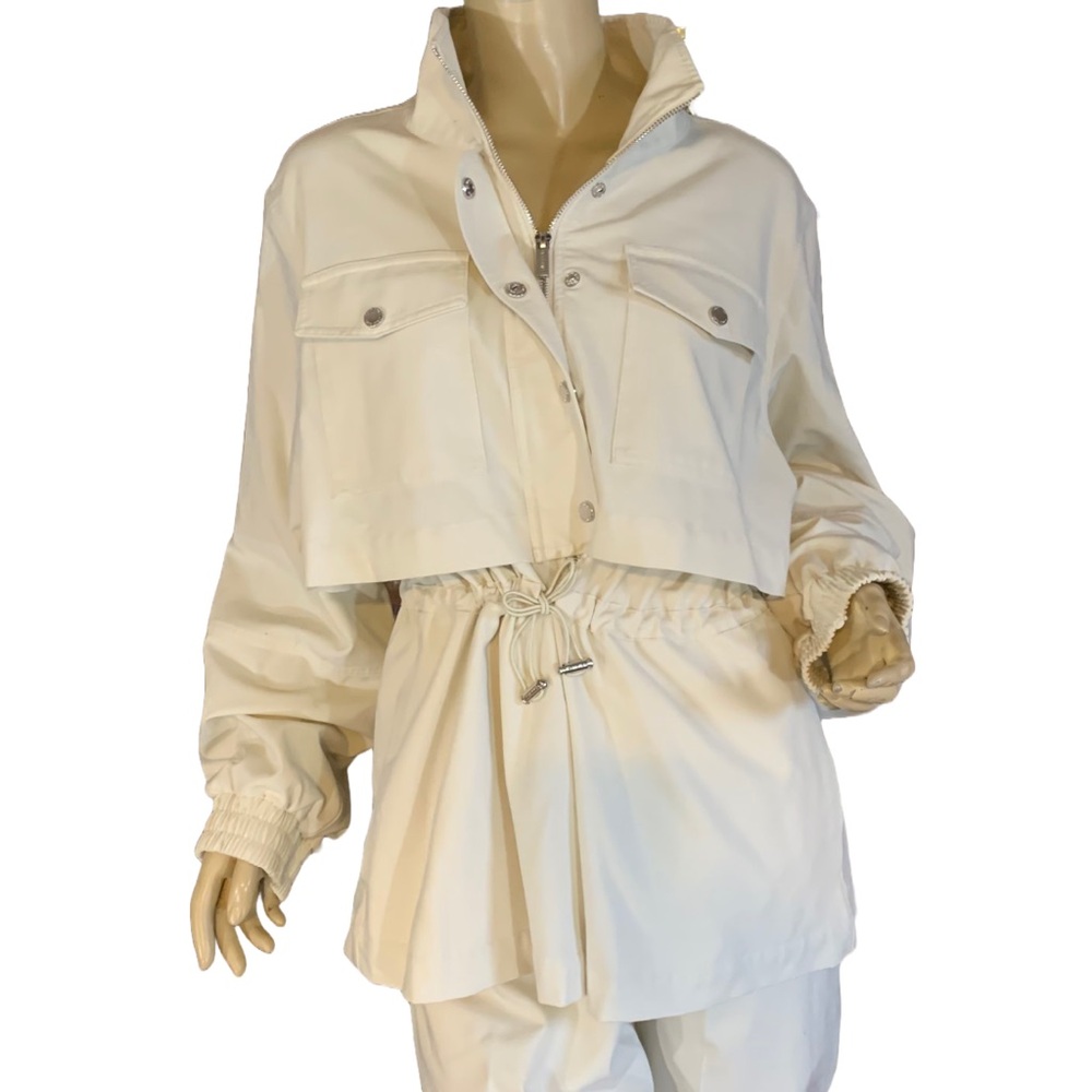 CALVIN KLEIN ECRU BEIGE TROUSERS & JACKET LEISURE SET (16/XL) - Picture 10 of 15
